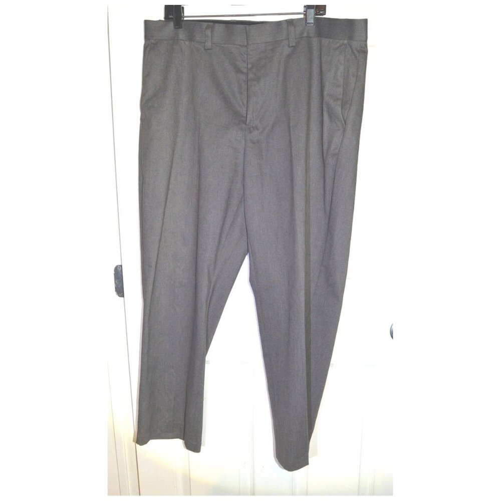 Croft & Barrow Men's Gray Size 38W 29L Dress Pants Slacks U4/A-1295 T8